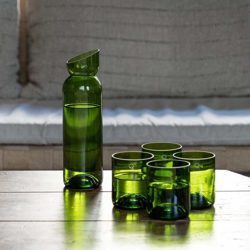 Set - Collection "Verre Vert"