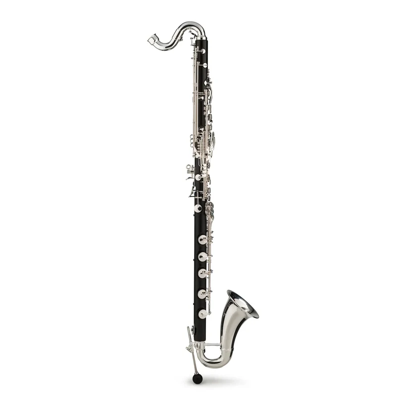 Backun Q-Series Bass Clarinet - Low C, Grenadilla, Silver Keys