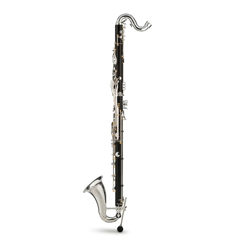 Backun Q-Series Bass Clarinet - Low C, Grenadilla, Silver Keys
