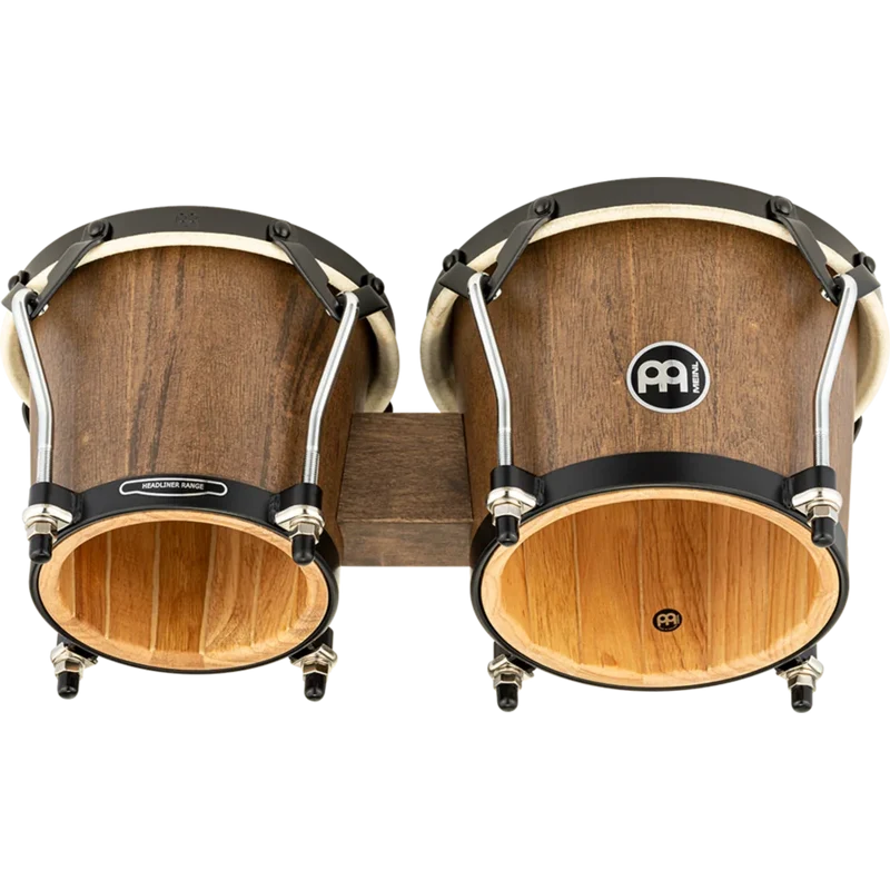 Meinl Headliner Series Bongo Wood Bongo, Walnut Brown