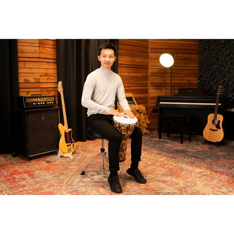 Meinl Alpine Series 10" Synthetic Djembe, Simbra