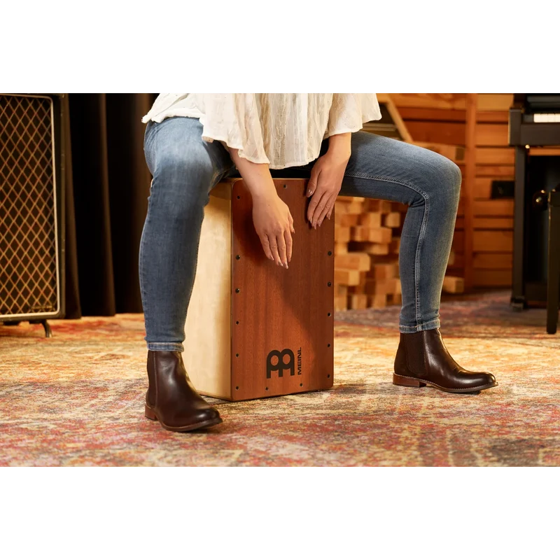 Meinl Woodcraft Professional Series String Cajon, Mahogany