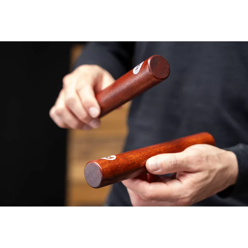 Meinl Wood Claves, Indian Walnut