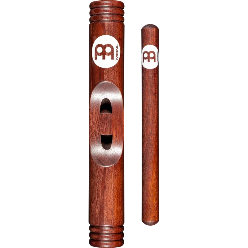 Meinl Wood Claves African, Hollowed Out Select Hardwood