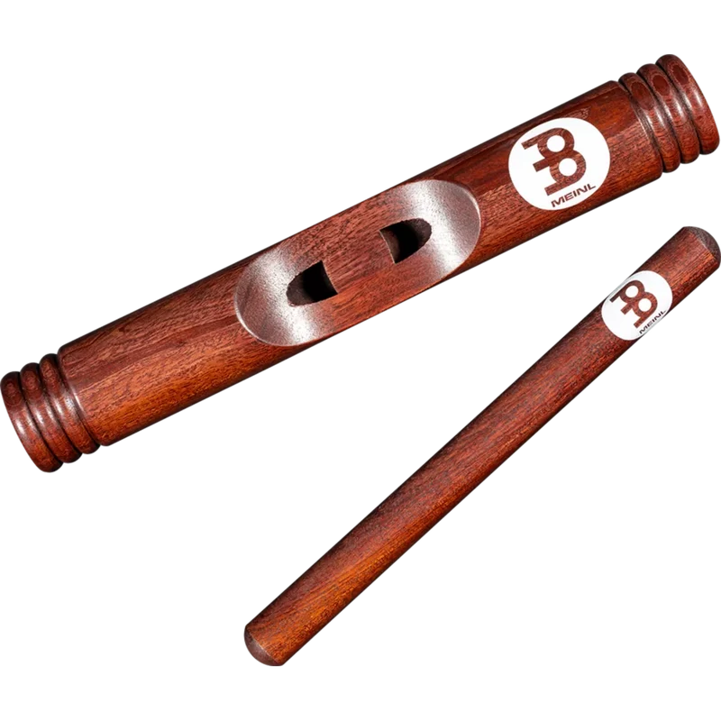 Meinl Wood Claves African, Hollowed Out Select Hardwood
