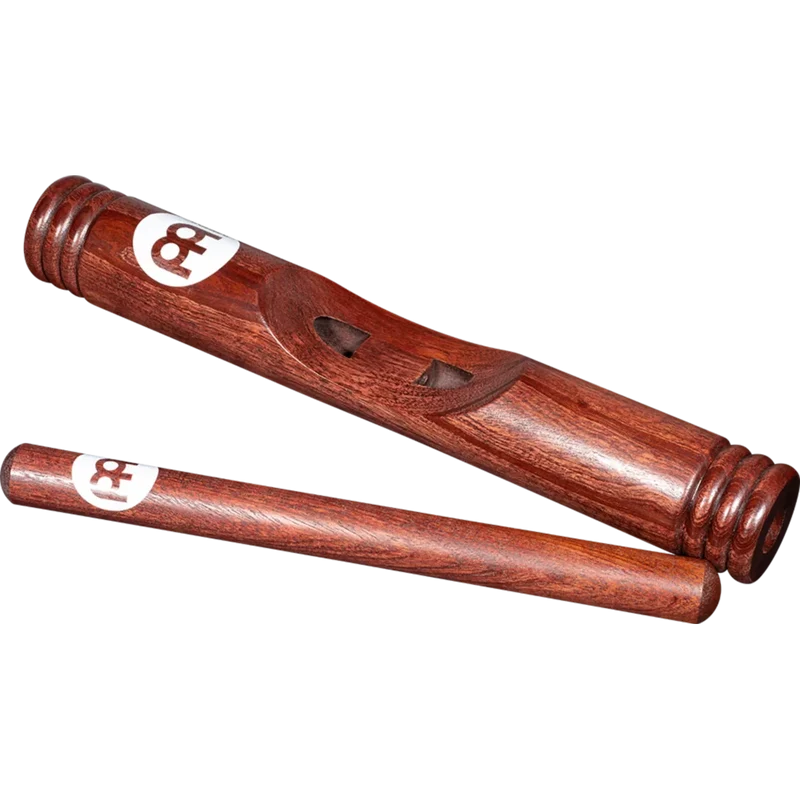 Meinl Wood Claves African, Hollowed Out Select Hardwood