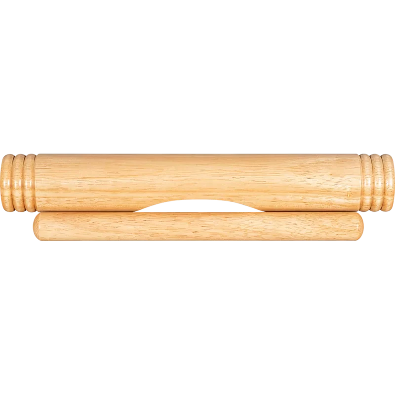 Wood Claves African, Hollowed Out Hardwood