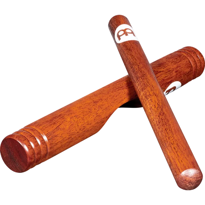 Meinl Wood Claves African, Solid Select Hardwood