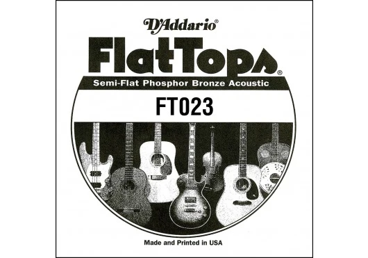 FT023 Semi-Flat Phosphor Bronze 23