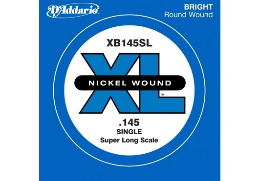 XB145 Nickel Wound Single String Super Long Scale 145