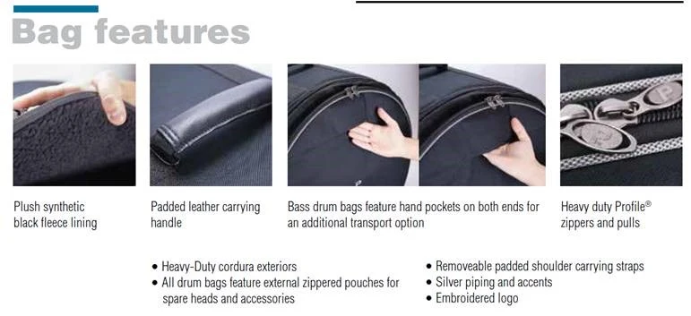 Profile 16” Floor Tom Drum Bag