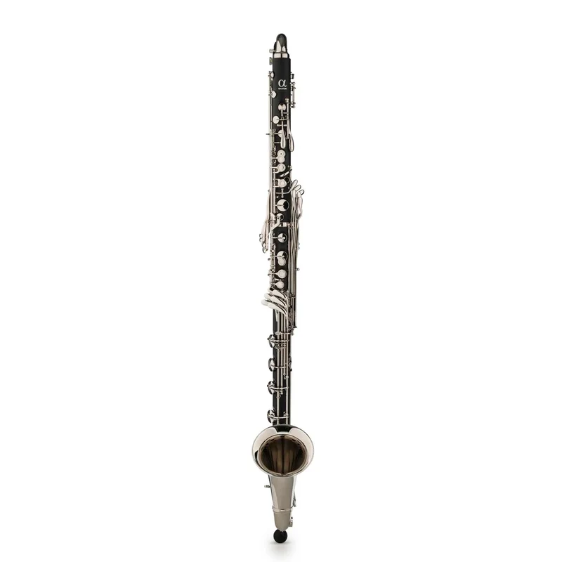 Backun Alpha Low C Bass Clarinet (Nickel Keys & Backpack Case)