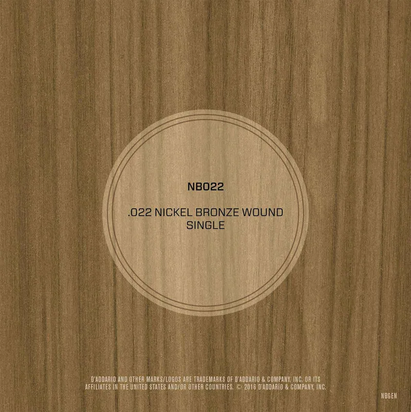 Corde NB022 Filet Nickel Bronze 22