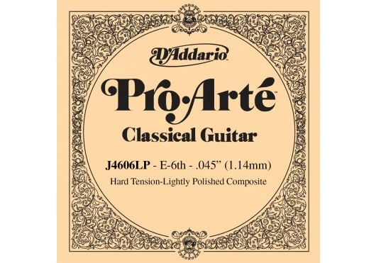J4606LP PRO-arte Composite Hard Sixth String