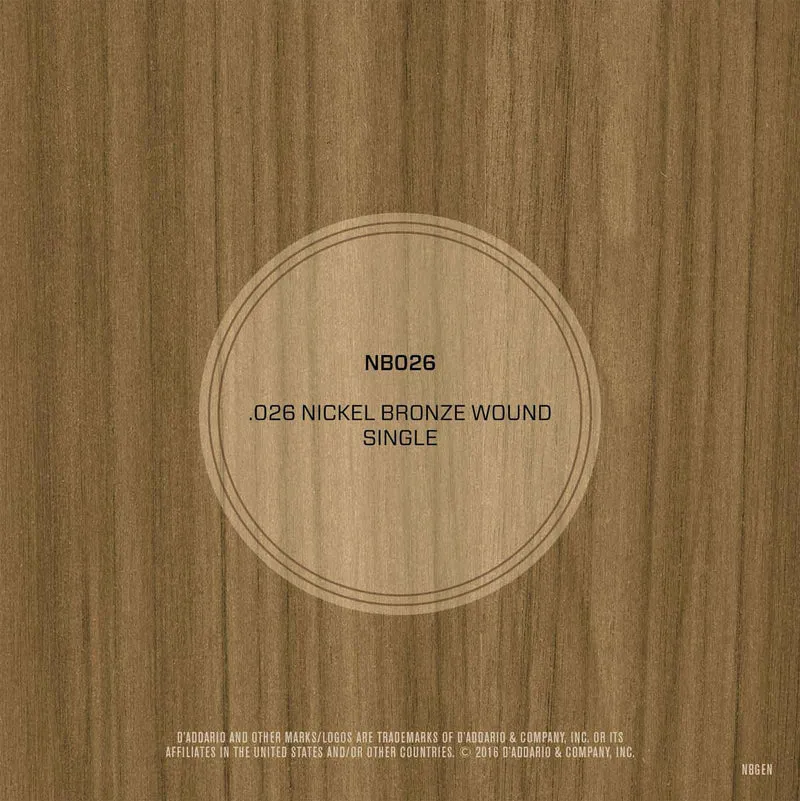 Corde NB026 Filet Nickel Bronze 26