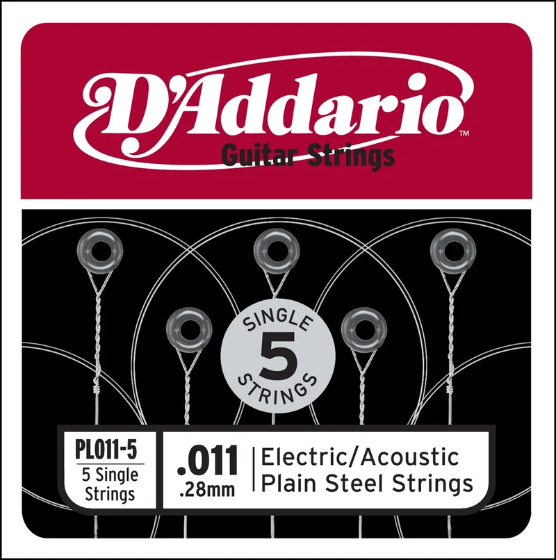 PL011-5 Plain Steel 11 5-pack