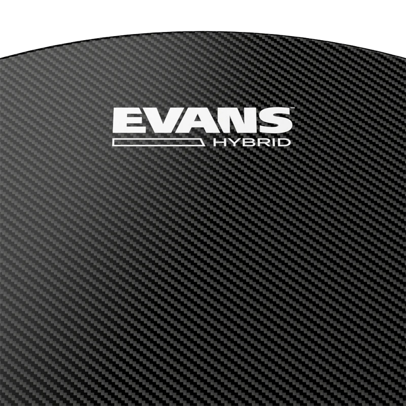 Evans Hybrid Black 14" Marching Snare Batter
