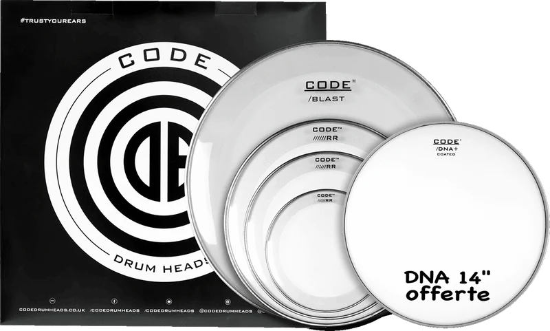 Full Pack Reso Ring Clear 10/12/14/20 + 14" DNA Sablée