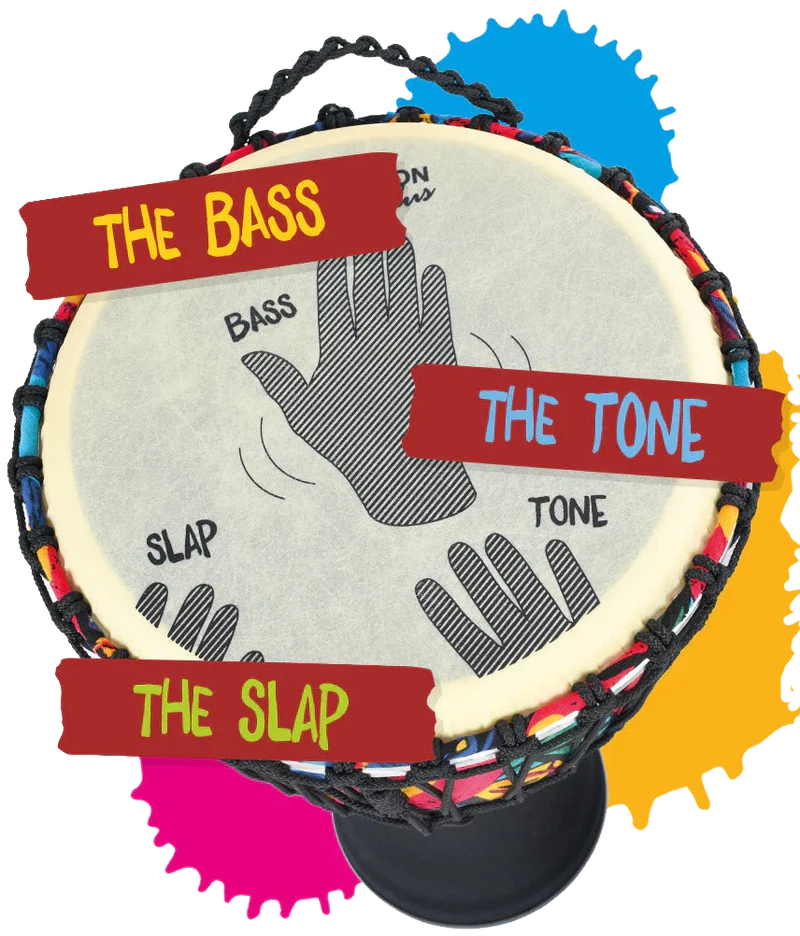 SLAP Djembe Rope Tuned 10 inch