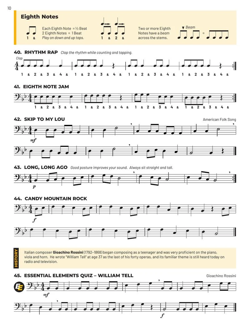Essential Elements (Online) For Trombone