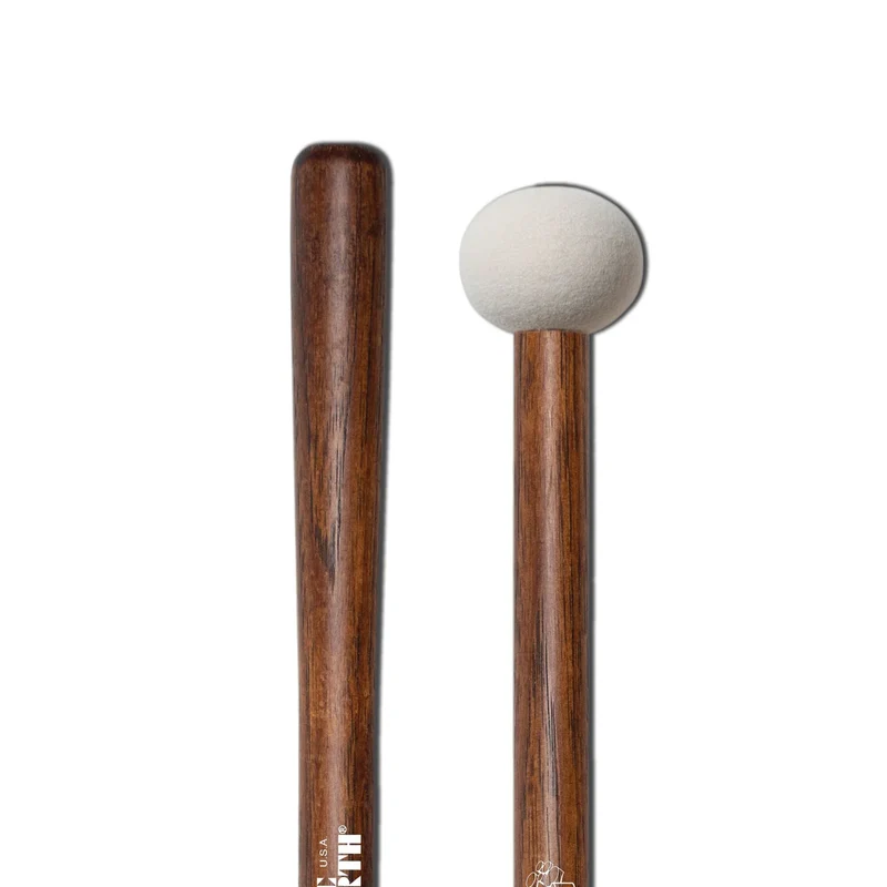Vic Firth MB1H - Corpsmaster Marching Bass - Small Head , Hard Mallets