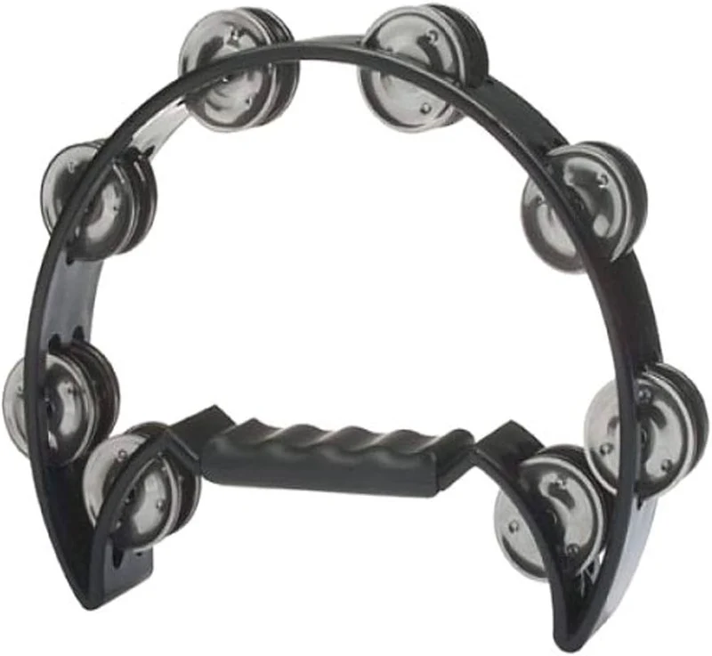 JLT Half Moon Plastic Tambourine
