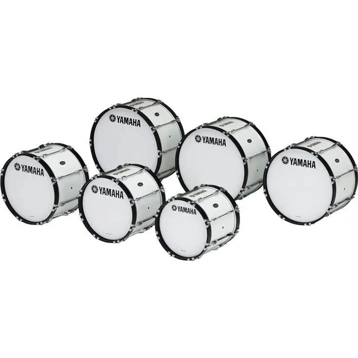 Yamaha MB6300 Marching Drum Powerlite Series - White