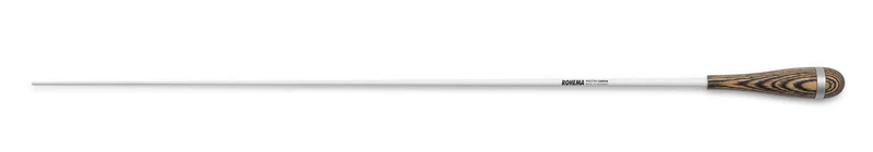 Rohema Maestro White Carbon, Ebony Handle,450mm Baton