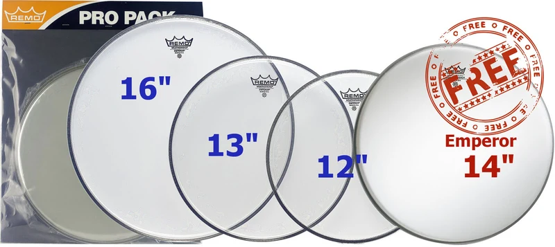 Propack Emperor Transparente 12/13/16 + Emperor 14 Sablée