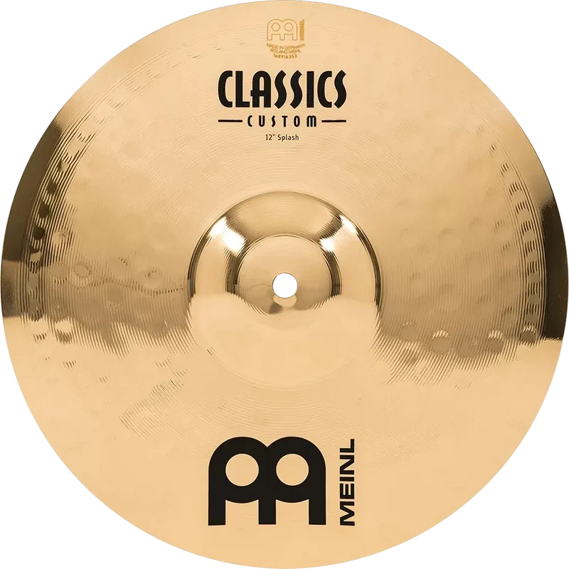Meinl Splash Classic Custom Brilliant Cymbal