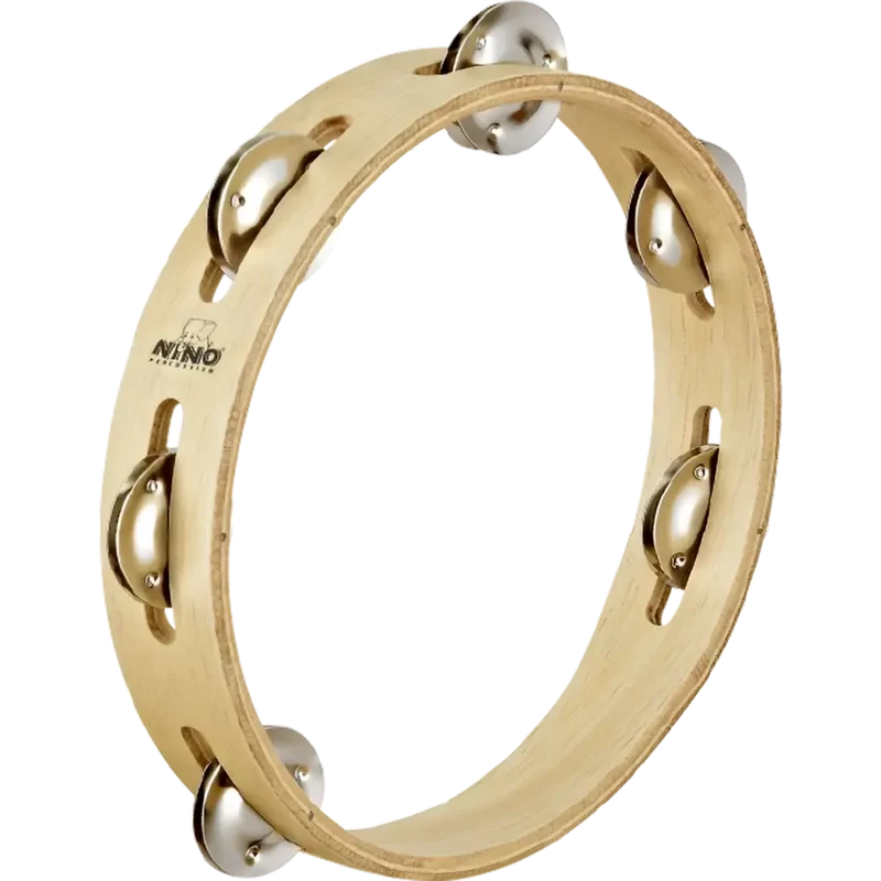 Nino 8" Wooden Tambourine 46