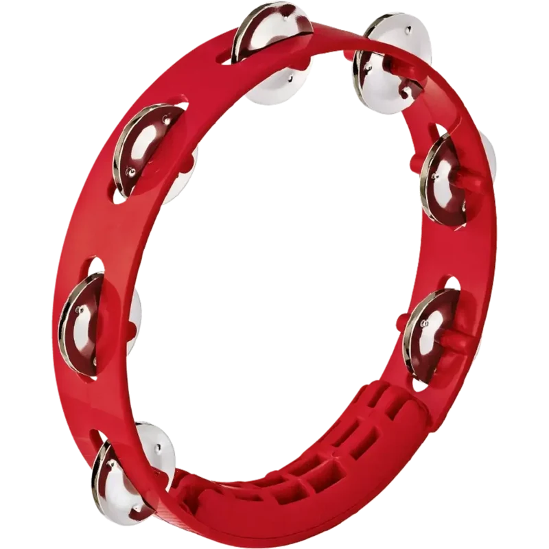 Nino Red ABS Tambourine 8"
