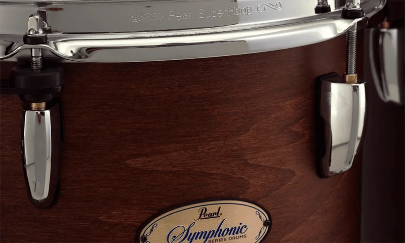Tom De Concert Symphonic 12X10 Acajou Africain + Optimount