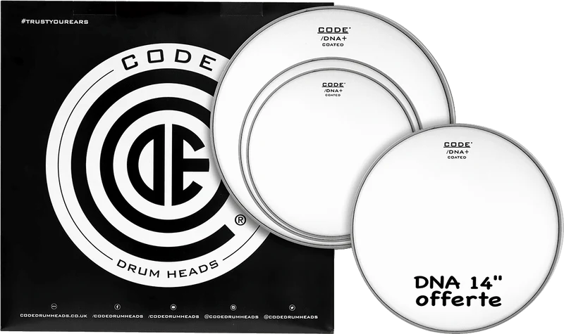 DNA Pack Standard 12"-13"-16" Sablée + 14" DNA Sablée Offerte