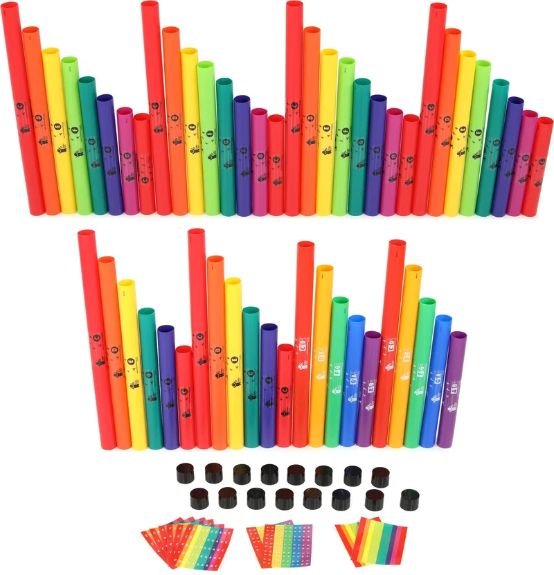 BoomWhackers Complete Classroom Set - 54 Notes