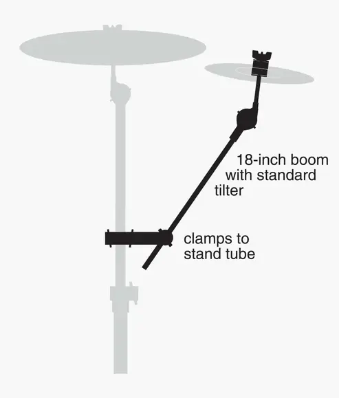 Gibraltar Cymbal Arm with Clamp
