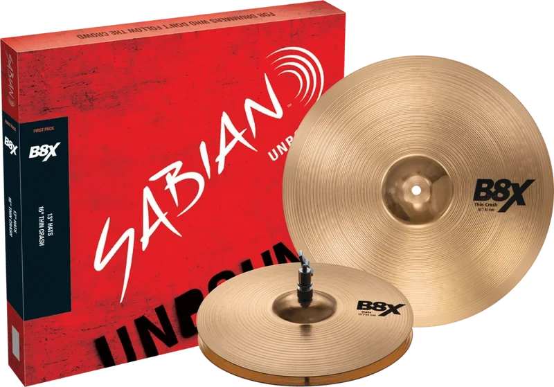 Sabian B8X Cymbal Set