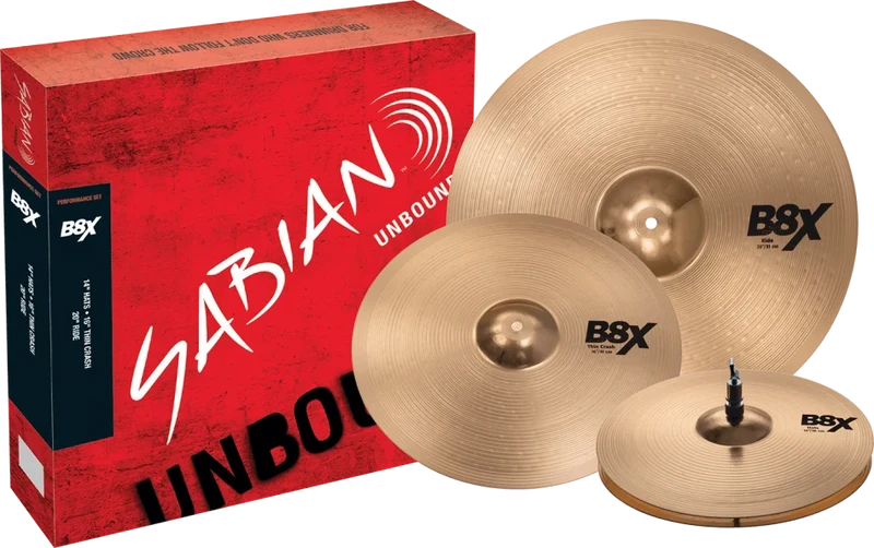 Sabian B8X Cymbal Set