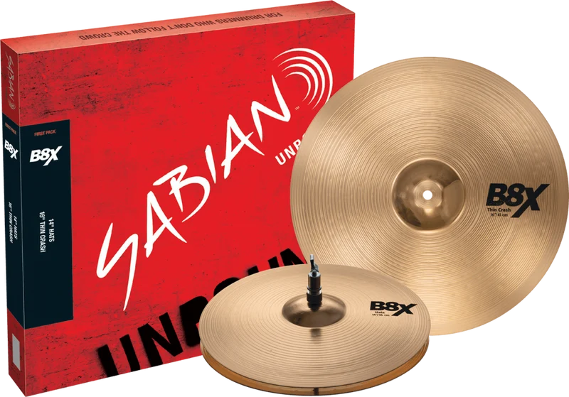 Sabian B8X Cymbal Set