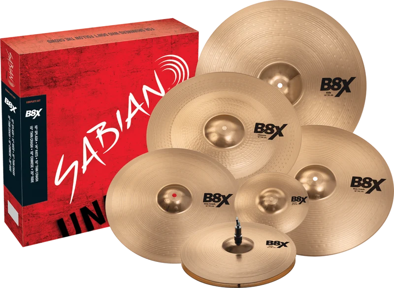 Sabian B8X Cymbal Set