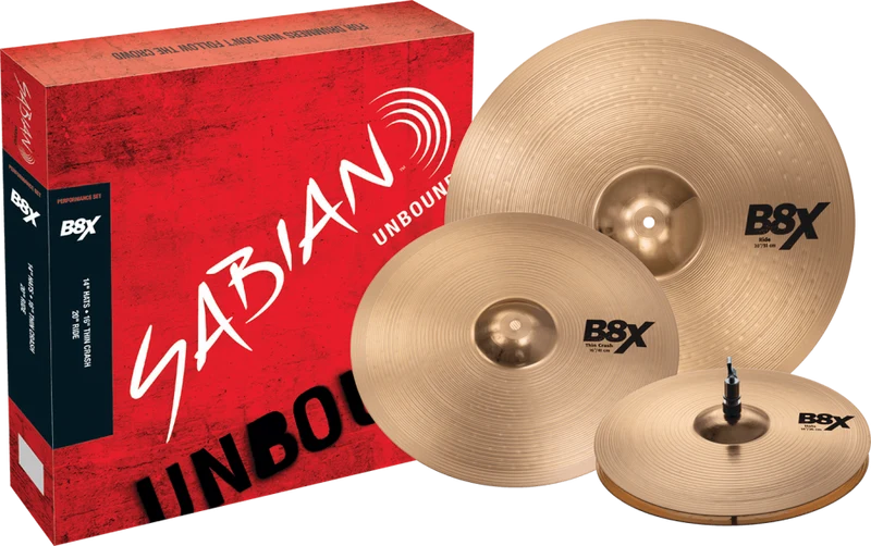 Sabian B8X Cymbal Set