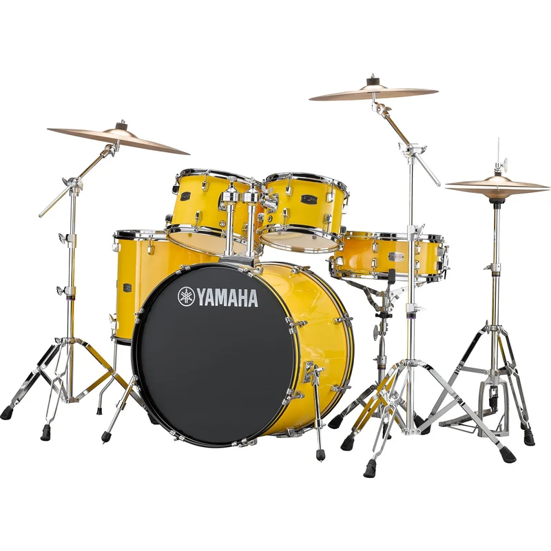 Yamaha Rydeen Drum Set (10", 12", 16", Snare Drum, 22") with Hardware