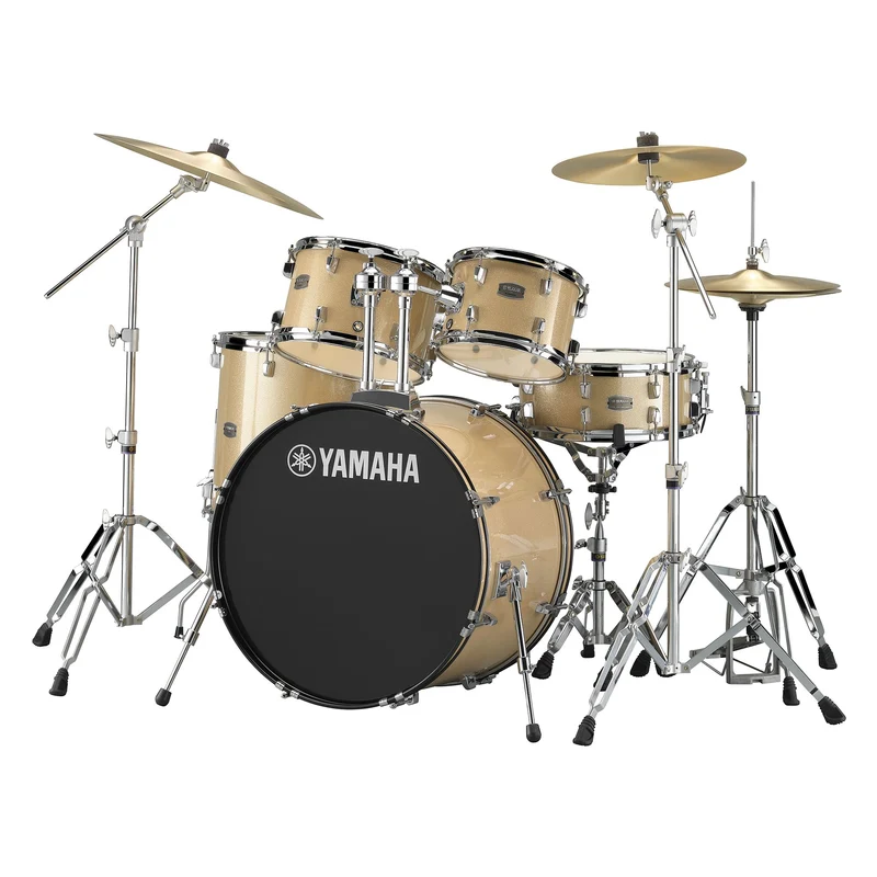 Yamaha Rydeen Drum Set (10", 12", 16", Snare Drum, 22") with Hardware