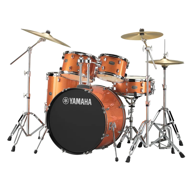 Yamaha Rydeen Drum Set (10", 12", 16", Snare Drum, 22") with Hardware