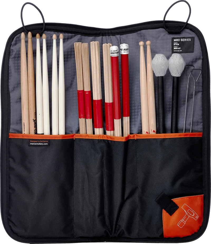 Housse Baguettes Batterie Studio Noir