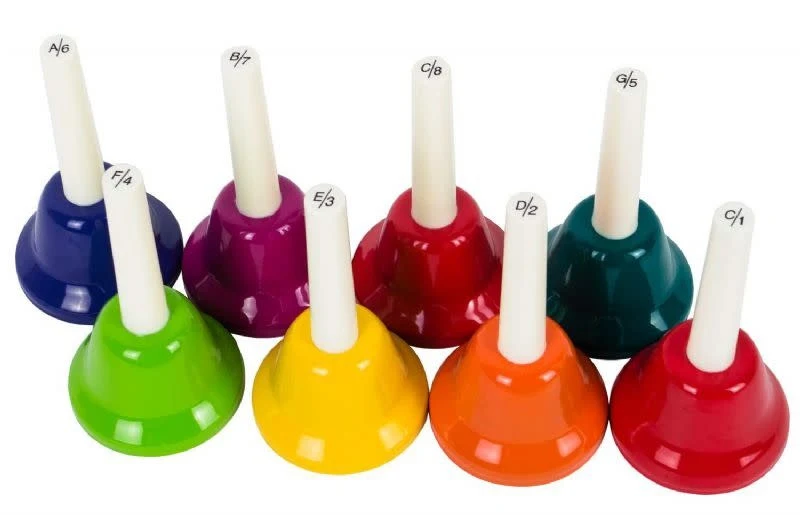 Boomwhackers Chromanotes 8 Note Diatonic Handbells