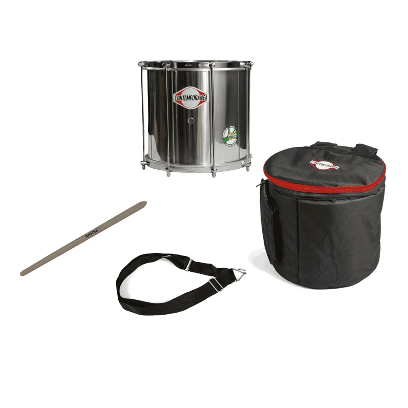 Pack C-REP03 Repinique Aluminium Série Pro 12"X30CM + Housse + Sangle + Baguette