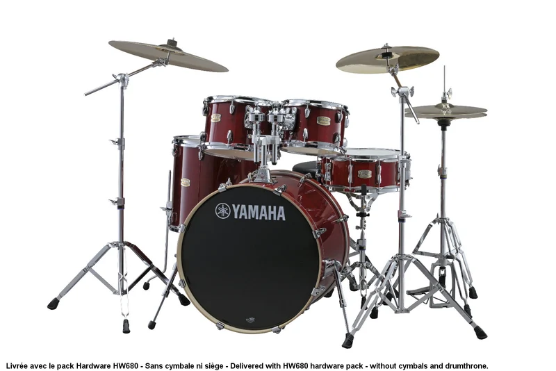 Stage Custom Birch Standard Cranberry Red + Pack HW680W