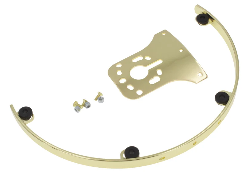 SPT-UN-12-6-BR Suspension Tom 12" 6 Tirants Doré Plaque Universelle