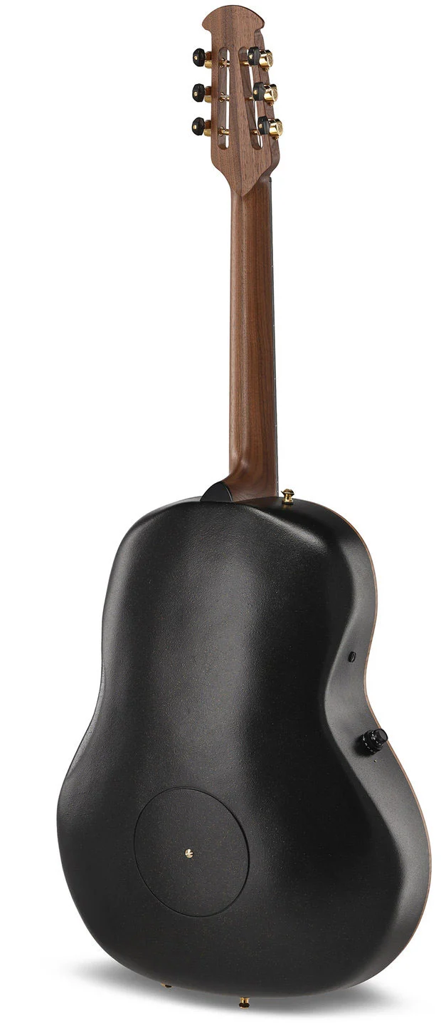 Adamas U581T-SPM Mid-Depth Non-Cutaway Black Satin Copper Metal Flake U581T-FM-G